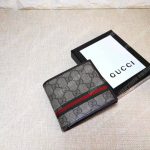 Gucci GG Supreme Web Bi-Fold Wallet