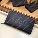 LV Zippy Wallet Dark Infinity Leather