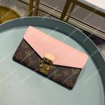 LV Pallas Wallet Monogram Canvas Peach