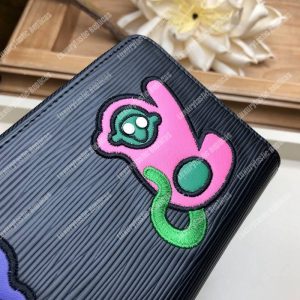 LV Special Edition Zippy Wallet Epi Leather Black - Image 7