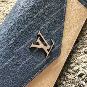 LV MyLockMe Wallet Bleu Jean - Image 6