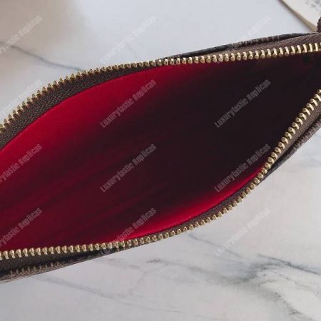 LV Mini Pochette Eiffel Tower Print - Image 5