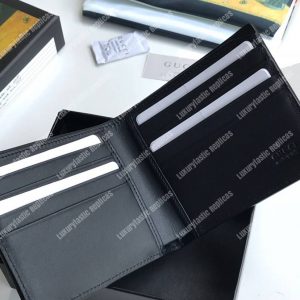 Gucci Leather Wallet with Gucci Logo - Image 6