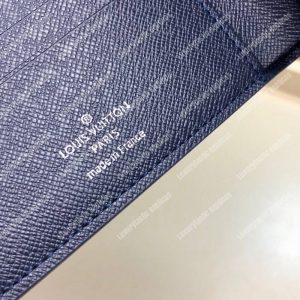 LV Multiple Wallet Epi Leather Bleu Marine - Image 8