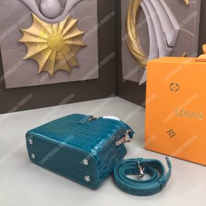 LV Capucines Mini Crocodilien Brillant Cactus - Image 5