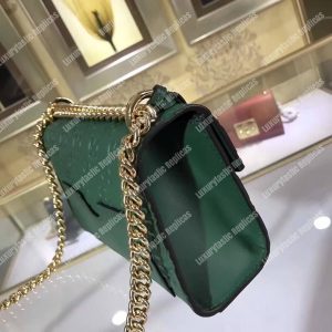Gucci Padlock Small Signature Shoulder Bag Emerald Green - Image 6