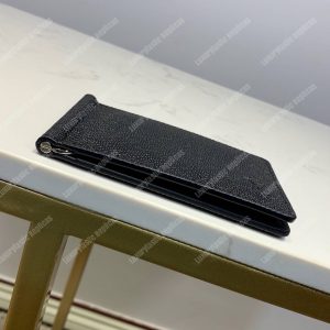 LV Pince Wallet Taiga Leather Noir - Image 3