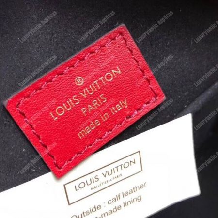 LV Boite Chapeau Souple Monogram Vernis Leather Rouge - Image 8