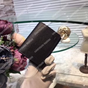 LV Enveloppe Carte De Visite Noir - Image 3