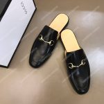 Gucci Princetown Leather Slipper Black