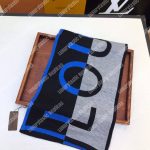 LV Horizon Scarf Gris Bleu