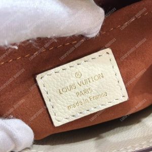 LV Montaigne BB Monogram Empreinte Leather Crème - Image 4