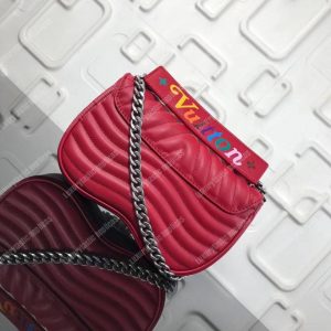 LV New Wave Chain Bag PM Red - Image 3