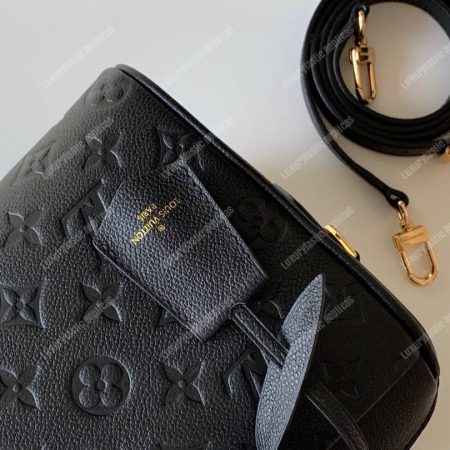 LV Speedy Bandouliere 25 Monogram Empreinte Leather Noir - Image 6