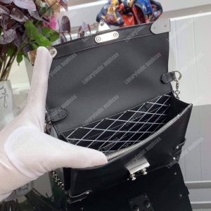 LV Trunk Chain Wallet Noir - Image 8