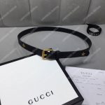 Gucci Belt With Bees And Stars Print