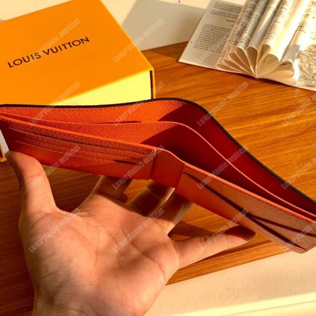 LV Multiple Wallet Orange - Image 7