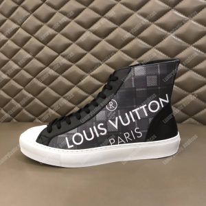 LV Tattoo Sneaker Boot Black - Image 6