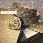 GG Supreme belt with 2-Color G buckle