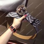 Gucci GG Caleido Belt with Interlocking G Buckle