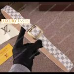 LV Malletier Belt 30mm Damier Azur 2016 Edition