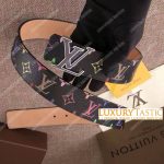 LV Initiales 40MM Belt Takashi Murakami Edition Black