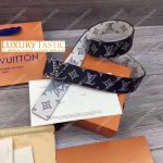 LV Initiales 40MM Reversible Monogram Ink Canvas Belt