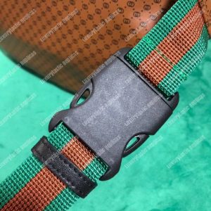 Gucci Gucci-Dapper Dan Belt Bag Brown with Ebony GG Pattern - Image 8