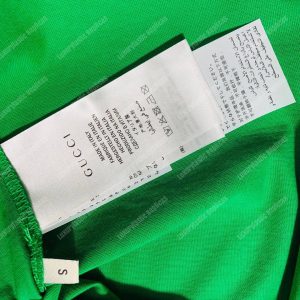 Gucci Cotton T-Shirt Green - Image 8