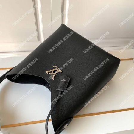LV Lockme Hobo Black - Image 4