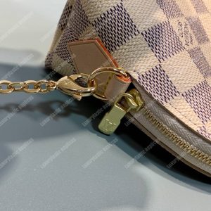 LV Cosmetic Pouch GM Damier Azur Canvas - Image 7