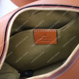 Gucci Vintage Canvas Shoulder Bag - Image 9