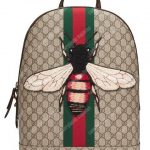 Gucci Animalier GG Supreme Web Backpack Bee