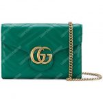 Gucci GG Marmont Matelasse Mini Bag Emerald Green