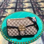 Gucci GG Marmont Small Shoulder Bag GG Canvas