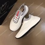 Prada Mesh And Neoprene Sneakers Grey
