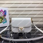 Prada Emblème Saffiano Leather Bag White