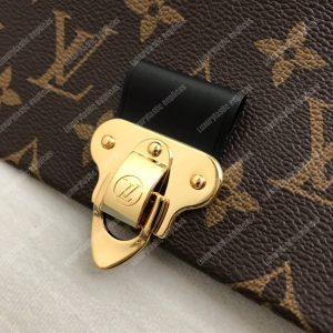 LV Vavin Chain Wallet Monogram Bordeaux Noir - Image 9