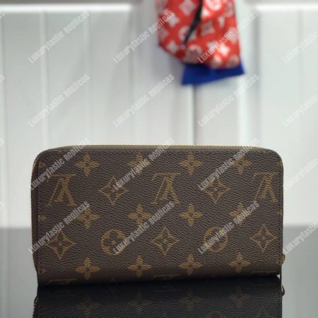 LV Knight Zippy Wallet Monogram Canvas - Image 3