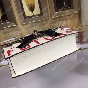 Gucci Osiride Leather Top Handle Bag White - Image 3