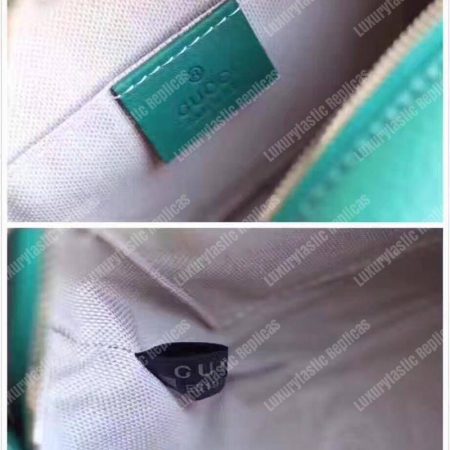 Gucci Soho Small Leather Disco Bag Light Blue - Image 6