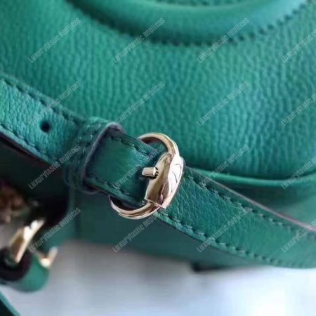 Gucci Soho Small Leather Disco Bag Light Blue - Image 5