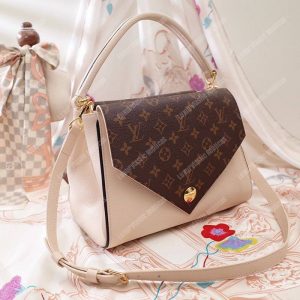 LV Double V Handbag Creme - Image 4
