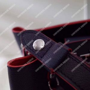 LV Lockme Bucket Marine Rouge Braided - Image 7