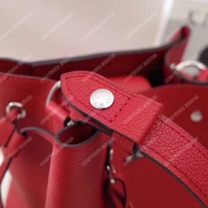 LV Lockme Bucket Cerise - Image 8