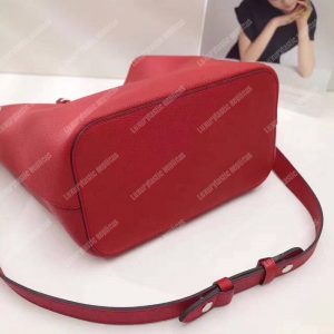 LV Lockme Bucket Cerise - Image 6