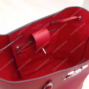 LV Lockme Bucket Cerise - Image 9
