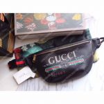 Gucci Coco Capitán Logo Belt Bag Black