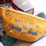 Gucci Coco Capitán Logo Belt Bag Yellow