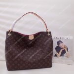 LV Graceful MM Monogram Pivoine